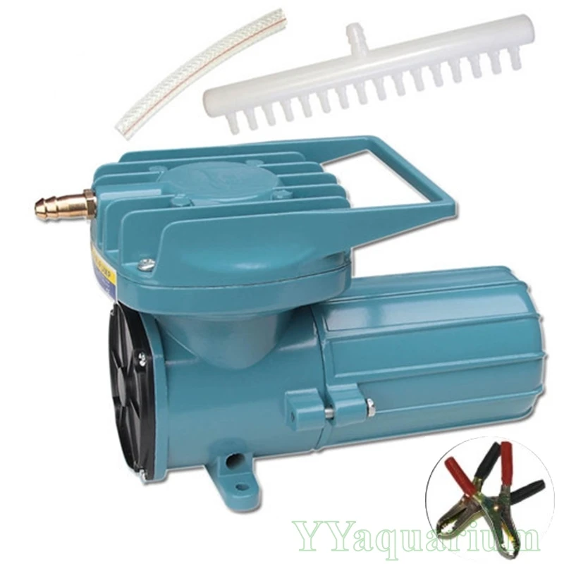 DC 6V 12V Solar Fish Pond Aerator Hydroponics Electromagnetic Driving Air Compressor Aquarium Aquaculture Oxygen MPQ Air Pumps