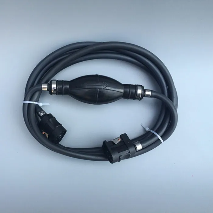 Boat Motors Fuel Line Hose With Connector And Primer Assy For Yamaha Outboard Motors , 6MM 6Y2-24306-55-00 6Y2-24306-56-00 Pipe