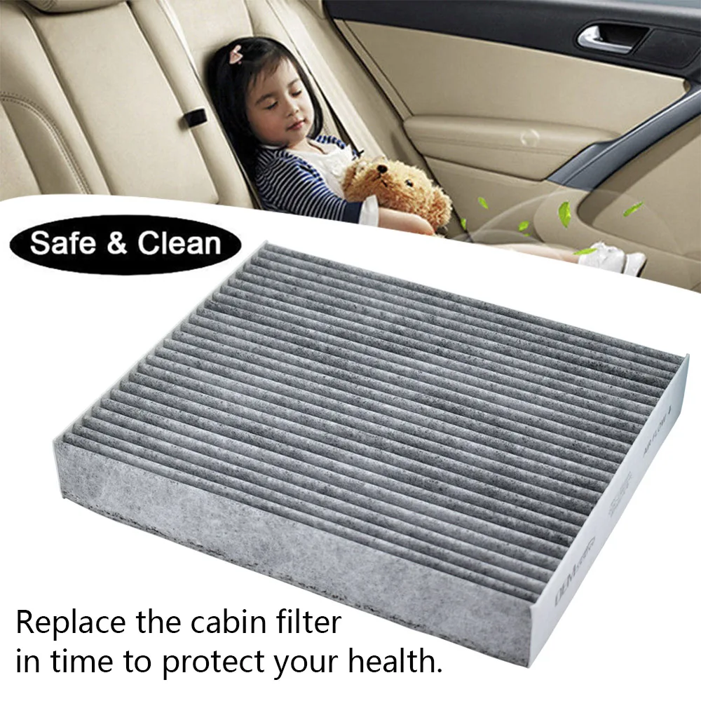 2PC Car Accessories Activated Carbon Cabin Air Filter For Ford Galaxy Mondeo Fusion S-Max Edge DG9Z-19N619-A 2015 2016 2017 2018