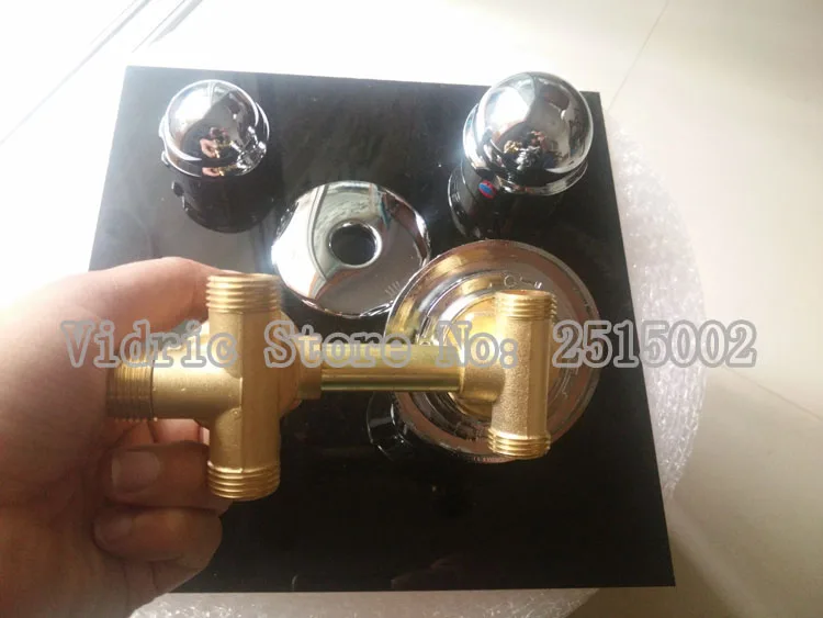 Customized 2/3/4/5 thread/intubation connecting faucet hot and cold water tap switch/separator,Bathroom shower room mixing valve