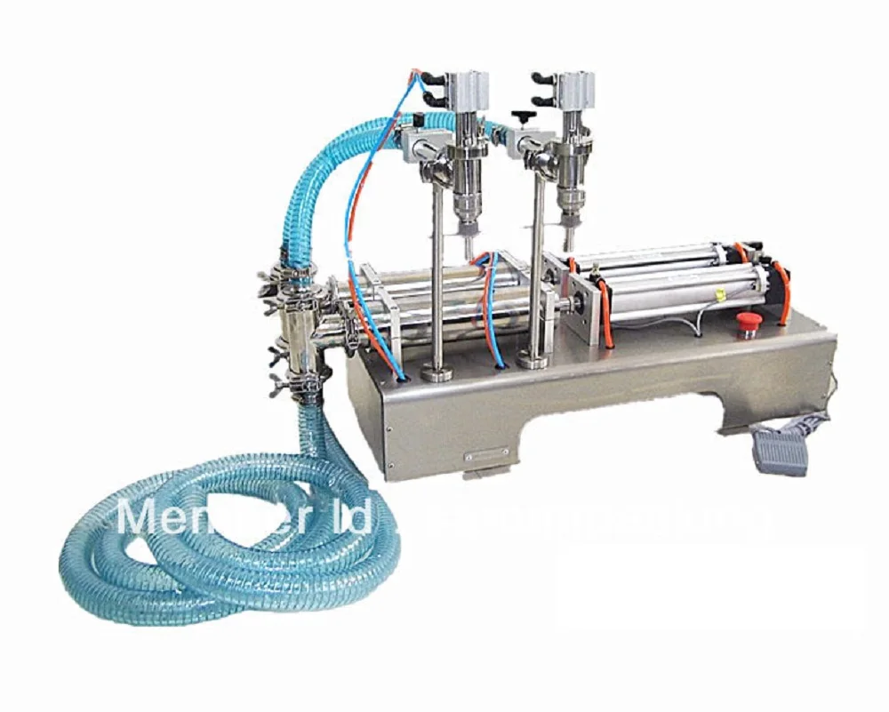 

New design 100-1000 double heads liquid filling machine for shampoo,liquid soap, bath gel