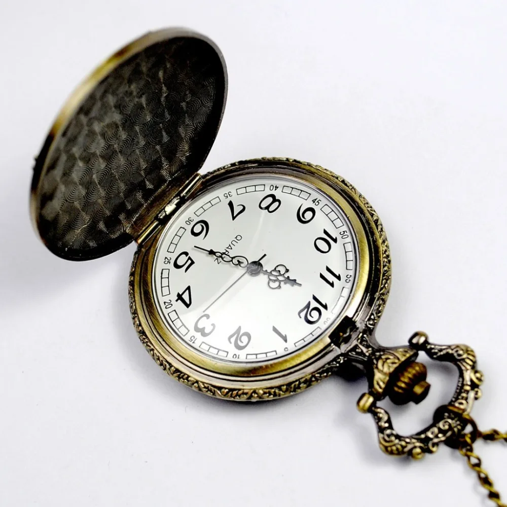 8845    Memorial Retro Bronze Relief Napoleon Knight Design Men's Gift Monte Fashion Chain Shi Ying Pocket Watch