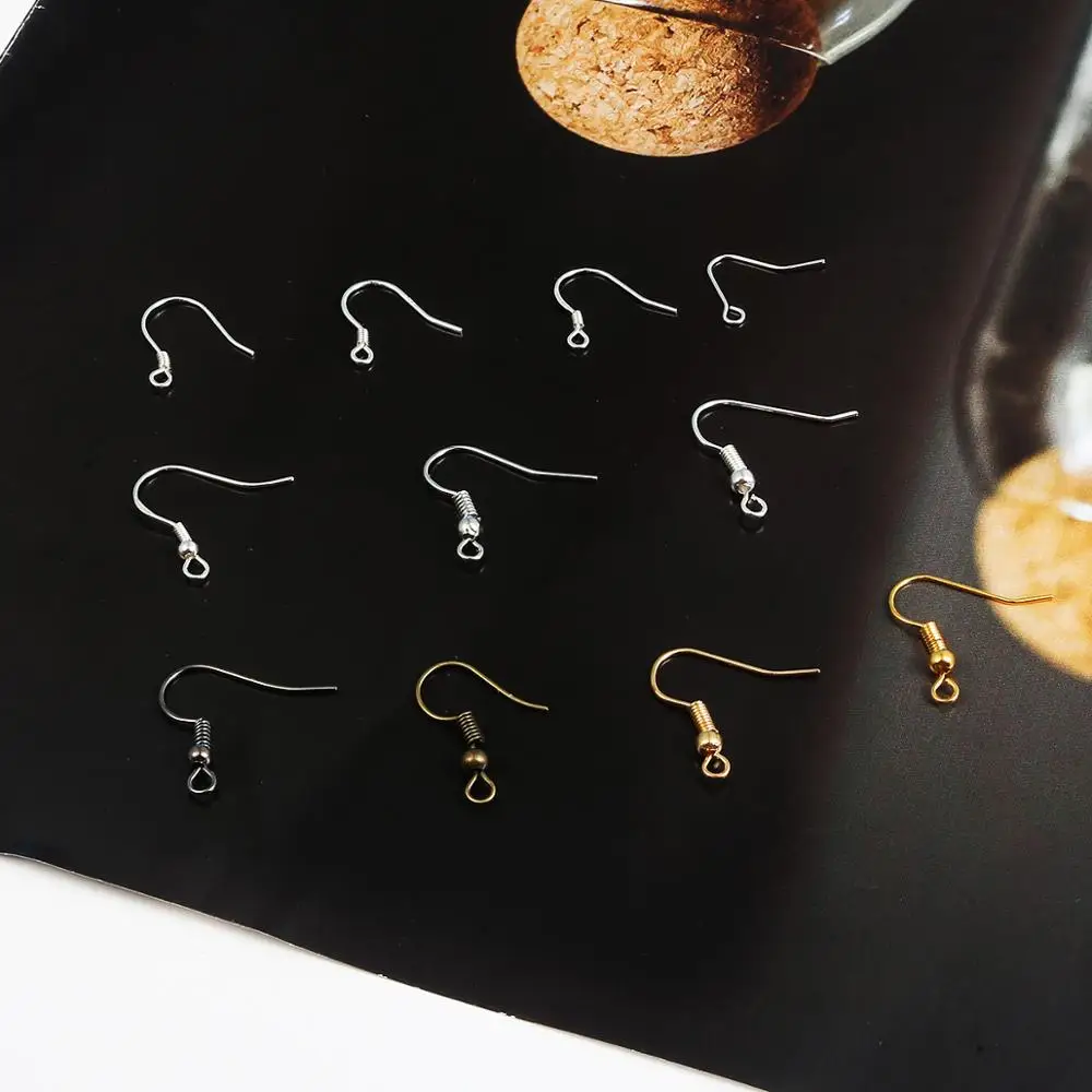 DIY Earring Findings Pins Clasps Hooks Fittings for DIY Jewelry Making Accessories Hook Ear wire Jewelry Connectors