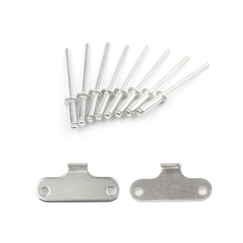 Sport Stainless Boot Bonnet Springs Clips Competition Hood Panel Race Rally Pair Lockrear bumpers, trunk  lids Spring Pin Kit