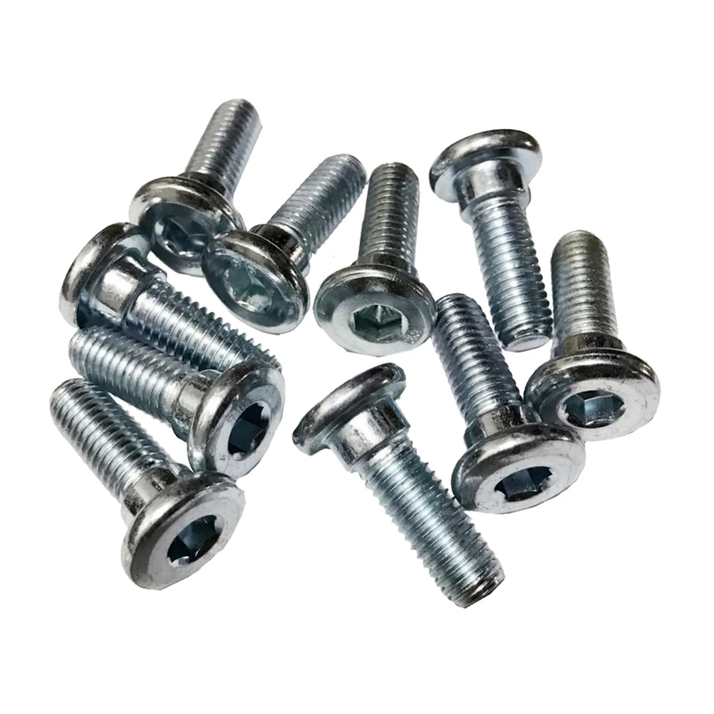 10 Pcs Stainless Steel Motorcycle Rear Brake Rotor Bolt Screw M8 x 20mm For Universal Motobike Anti-rust 2019 New