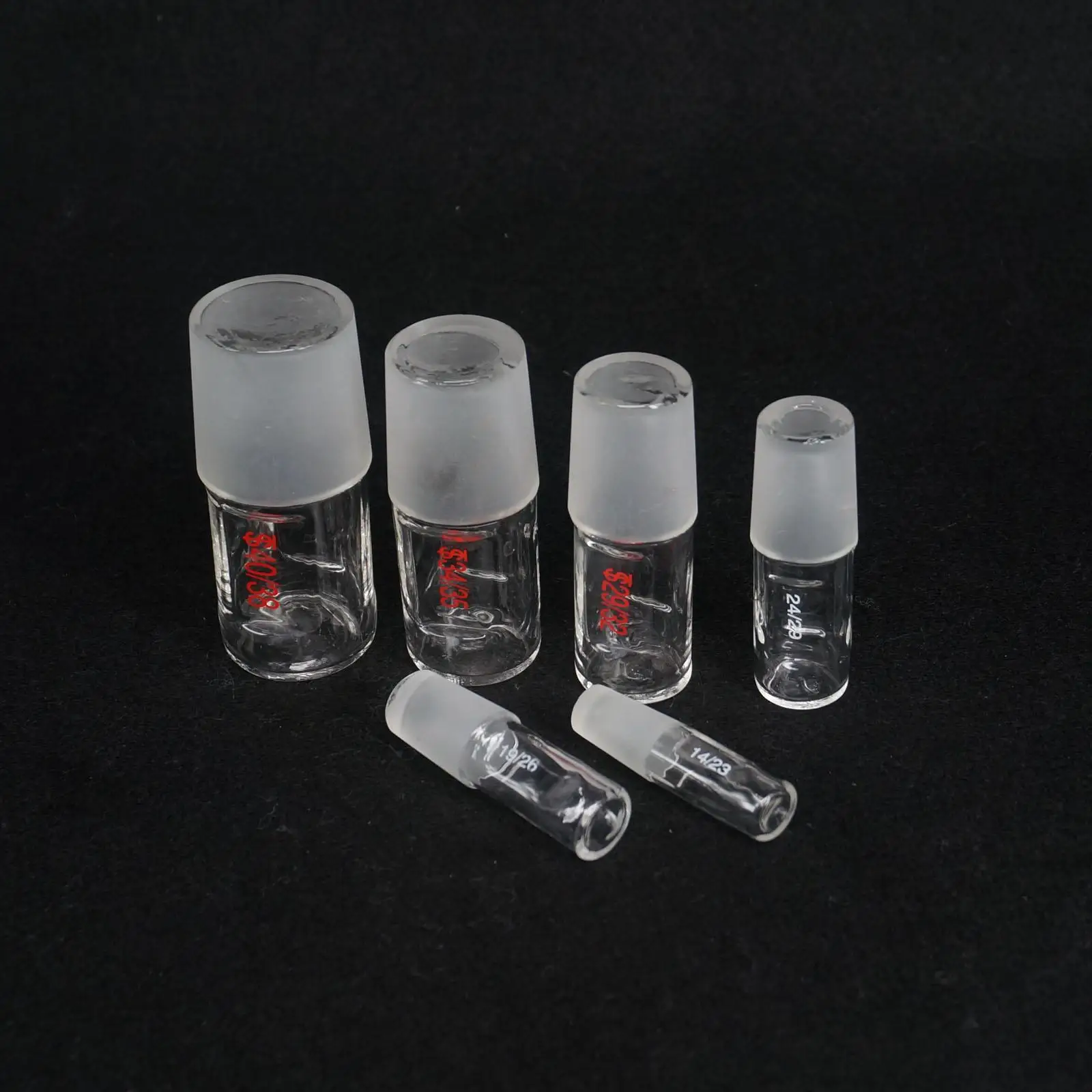 #14/19/24/29/34/35/40 Male Hollow Ground Glass Stopper Cap Joint Plug Laborotary Glassware