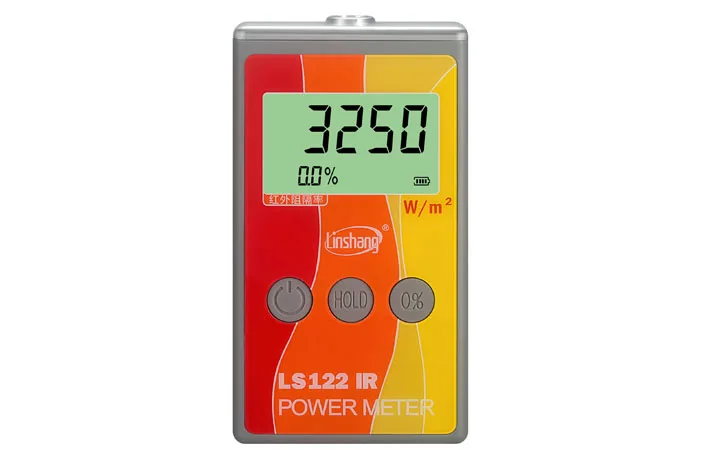 New LS122 Portable IR Solar Power Meter Linshang Direct Selling Test Infrared Intensity With Rejection Value VKOOL Energy Tester