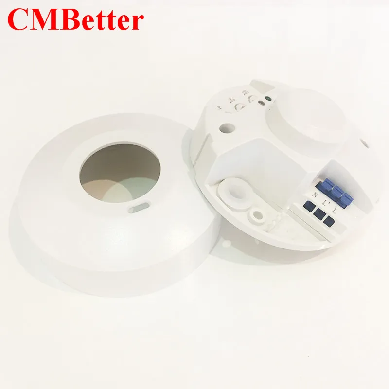 CMBetter 1200w 5.8GHz HF System LED Microwave 360 Degree Radar motion Sensor Light Switch Ceiling light Body Motion Detector