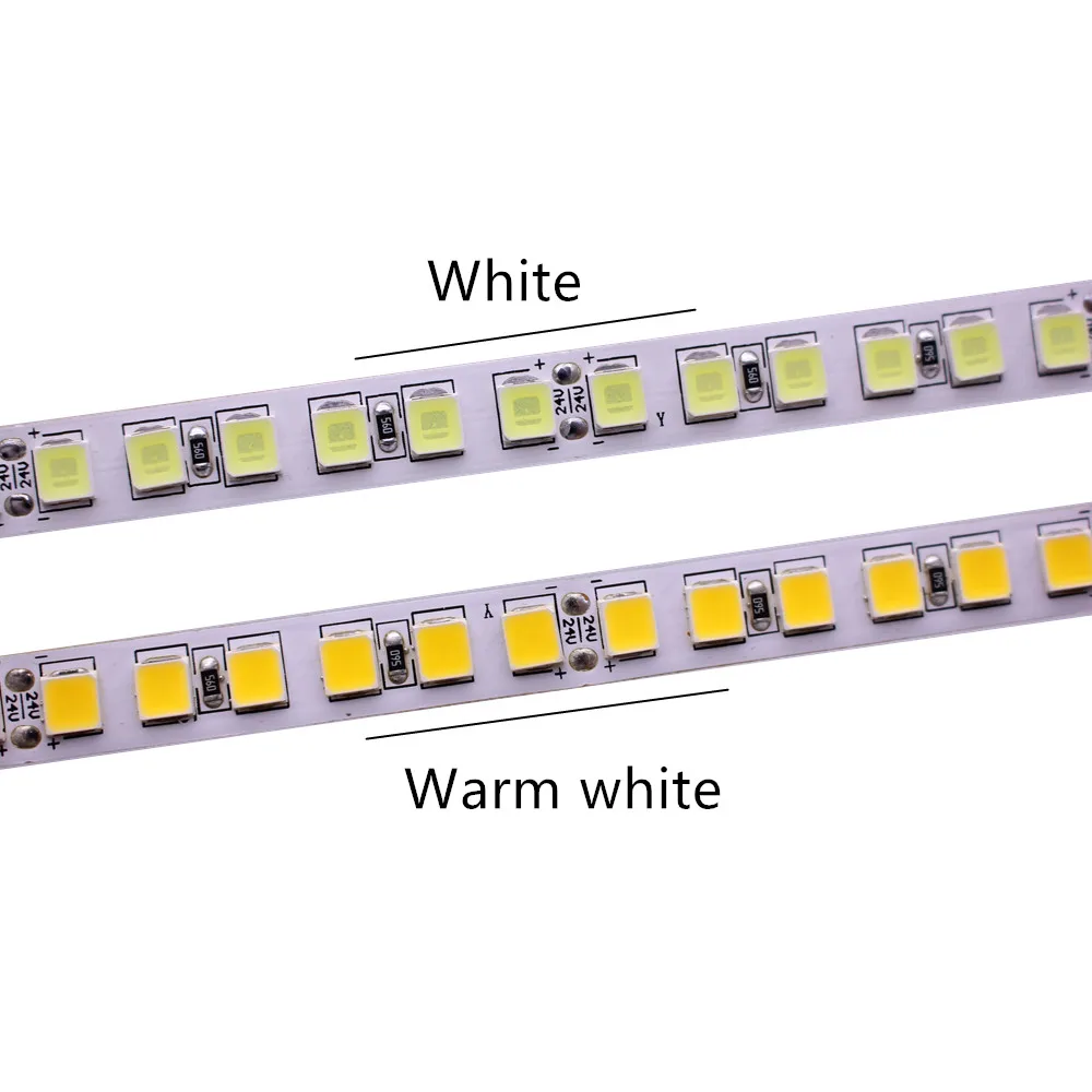 Taśma LED 12V 24v 5m 600 LED 5054 elastyczne światło IP67 wodoodporna taśma LED o wysokiej jasności biały ciepły biały