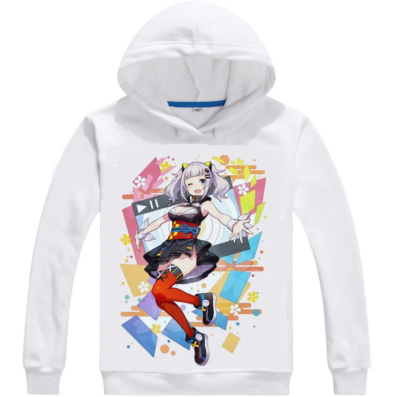 Youtuber Kizuna Ai Hoodies Multi-Stijl Hooded Hoodie Japanse Virtuele Youtuber Kizuna Ai Kaguya Luna Cosplay Sweatshirts