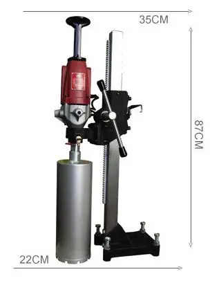 Diamond Core Drill Machine OB-132 132mm Concrete Drill for RC,Brick and Stone,Rock,china and Fireproof Materials