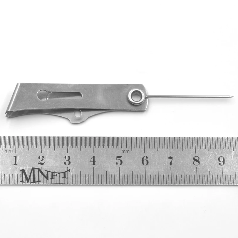 MNFT 1PCS 3 In 1 Stainless Steel Fishing Line Cutter Fly Fishing Scissors Clipper Hook Eye Cleaner Hooks Sharpener Tackle Tool