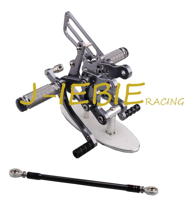 CNC Racing Rearset Adjustable Rear Sets Foot pegs Fit For  Honda CBR893RR CBR919RR 1994-1999 CBR400 NC29 TITAINUM