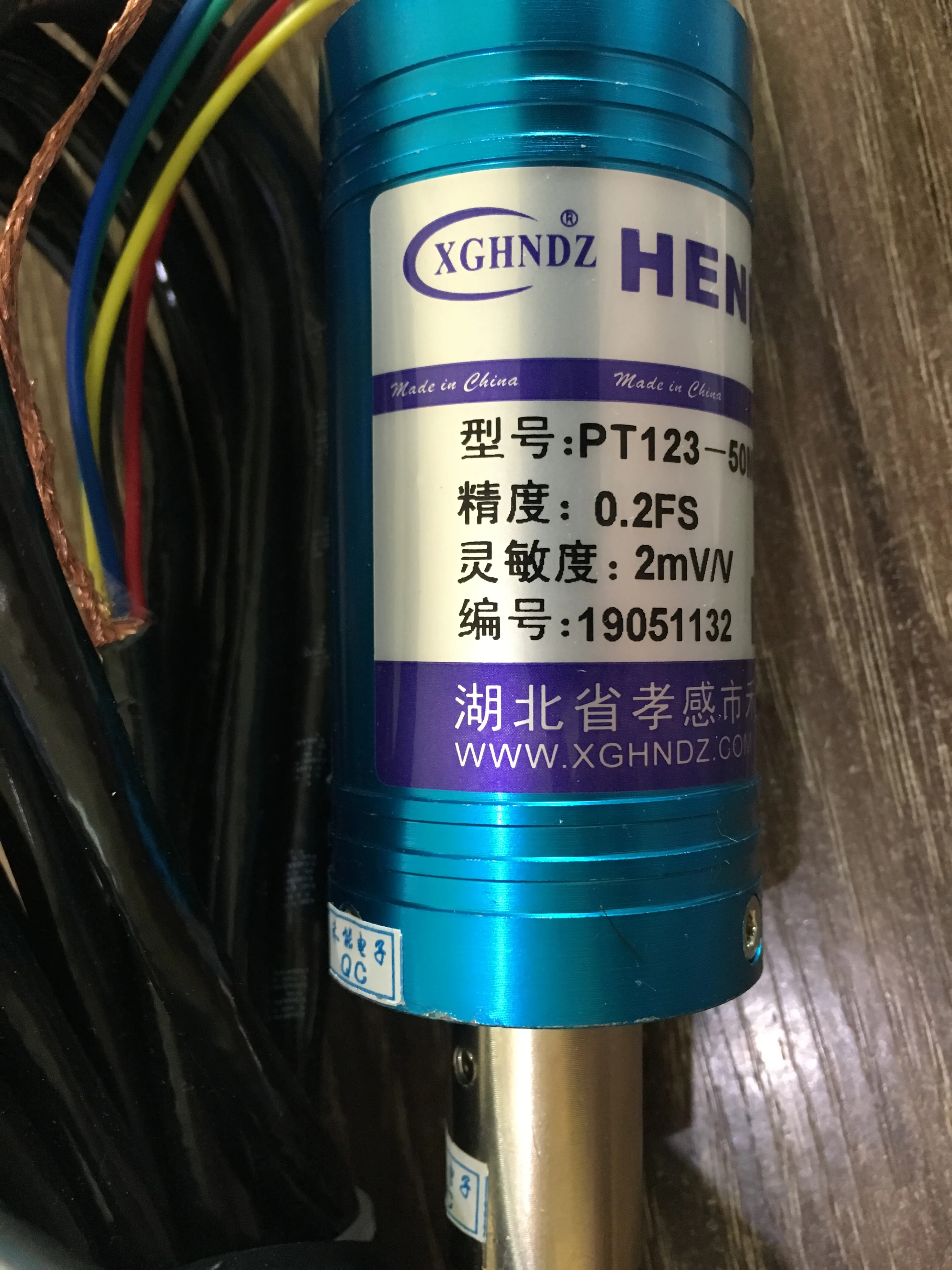 XGHNDZ HeNeng high temperature melt pressure sensor PS20+PT124  1/2UNF   Upper limit relay alarm 50MPA 10VDC 0.2FS 2MV/V 5 PINS