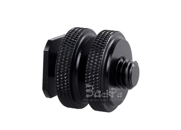 Support de lampe Flash, adaptateur pour chaussures à Double vis 3/8, accessoires de Studio Photo, 10 pièces