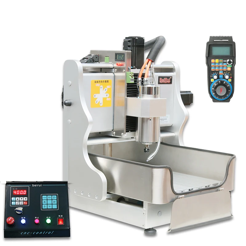 CNC di Foratura e Fresatura Macchina 800W Macchina Per Incisione PCB Lavorazione di Alta Precisione di Lavorazione Del Legno Giada Strumenti di Elaborazione del Metallo 2030