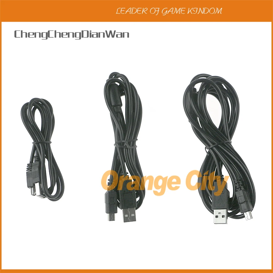 

ChengChengDianWan 30pcs/lot 1m 1.8m 3m USB controller Charger cable Cord for PS3 playstation 3 Controller PDA MP3