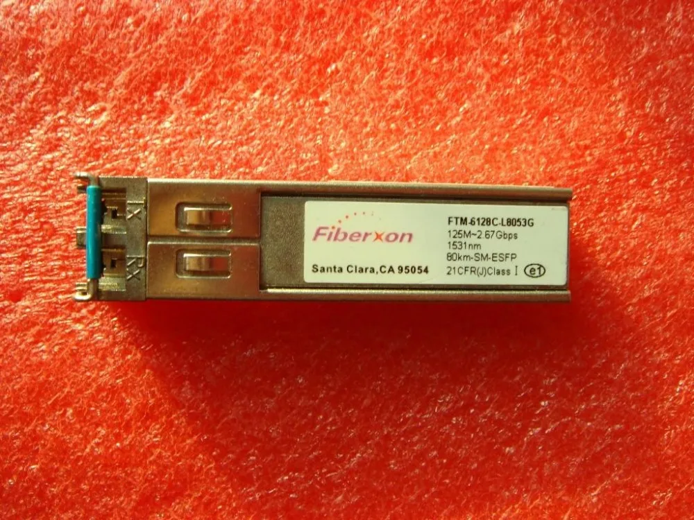 

Original Fiberxon FTM-6128C-L8053G, 125M-2.67G 1531NM 80KM-SM-ESFP