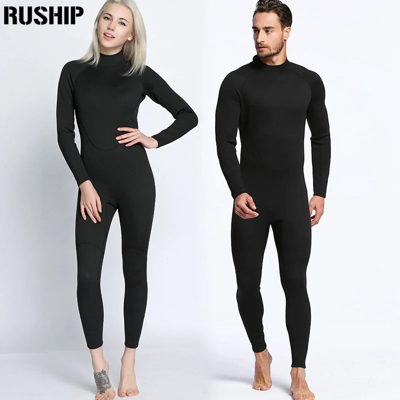 Muta da donna di alta qualità da 2MM Sof muta da sub in Neoprene monopezzo a maniche lunghe muta da sub Super elasticità attrezzatura da Surf