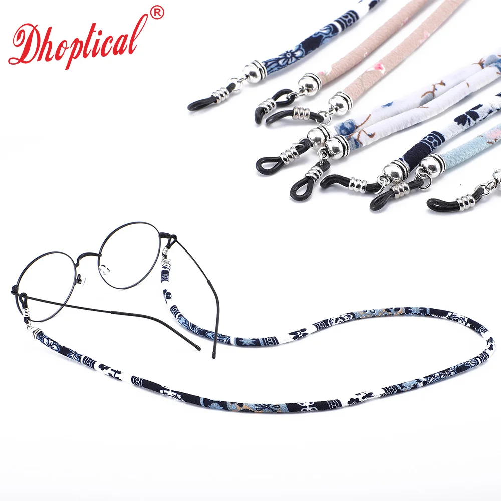 20pcs eyewear cord reading glasses cord sunglasses chain colorful avoid glasses slip nylon material