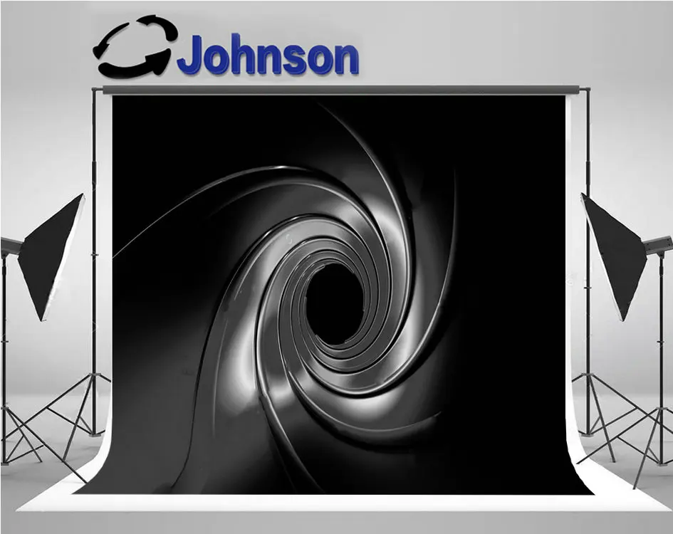 

Gun Barrel Rendering bond theme backgrounds birthday party photo backdrop