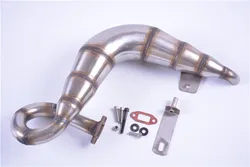 High torque pop sound exhaust pipe Power lift exhaust pipe for Losi 5ive-T Rovan LT KM-X2 DTT