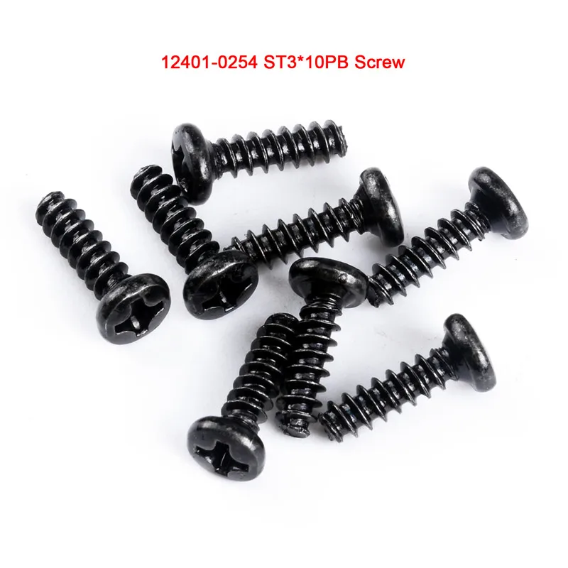 WL Toys RC Car Spare Parts Screw Accessories 12401-0253 ST2.6*12PB Screw/0254#ST3*10PB Screw/0255#3*10PBWM7/0256#3*12PM Screw