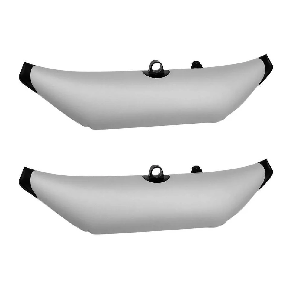 Kayak Canoe Inflatable Outrigger Boat Standing Float Stabilizer with Swivel Rotary Revolving 360 Adjustable Fishing Rod Holder