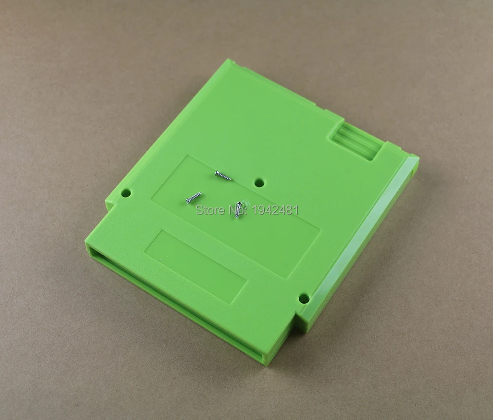 10 pçs substituição para nes caso duro cartucho escudo para nintendo nes cartão de jogo 72 60pin a 72pin adaptador