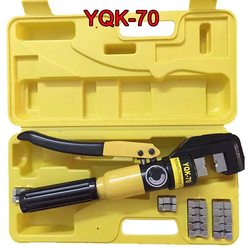 

High Quality Hydraulic Wire Cable Terminal Crimper Crimping Tool Pliers Set YQK-70 Range 4-70mm²