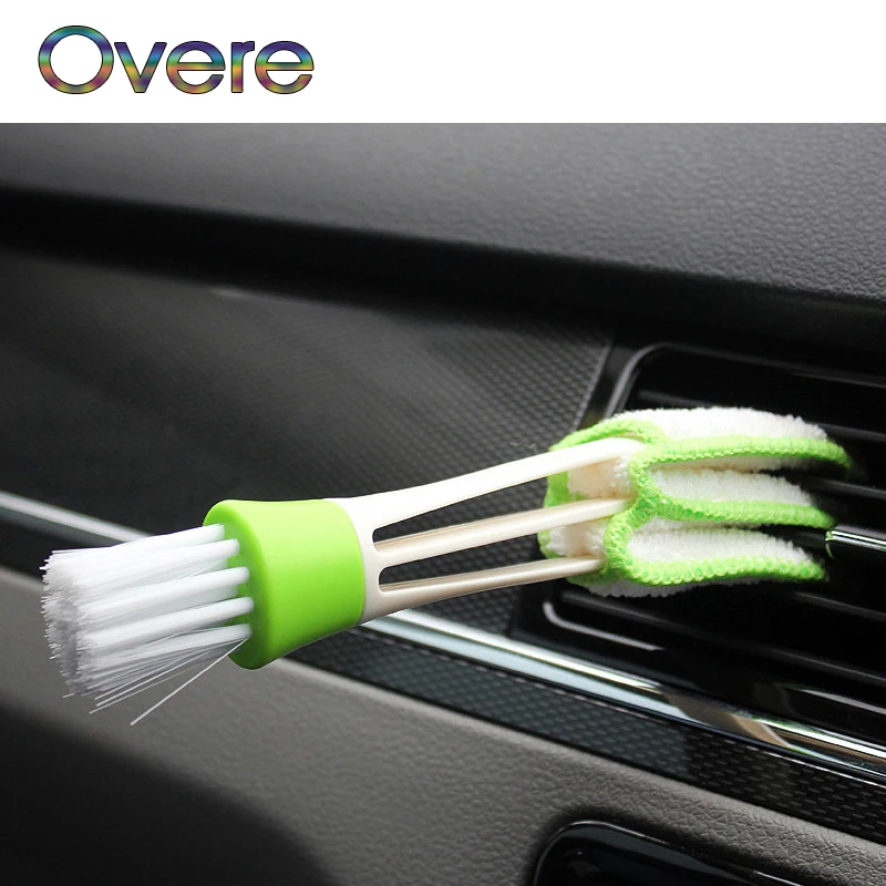 

Overe 1Pc Car Double-head Cleaning Brush Tool For Honda Civic Accord Fit Subaru Impreza Forester XV Nissan Qashqai Juke Tiida