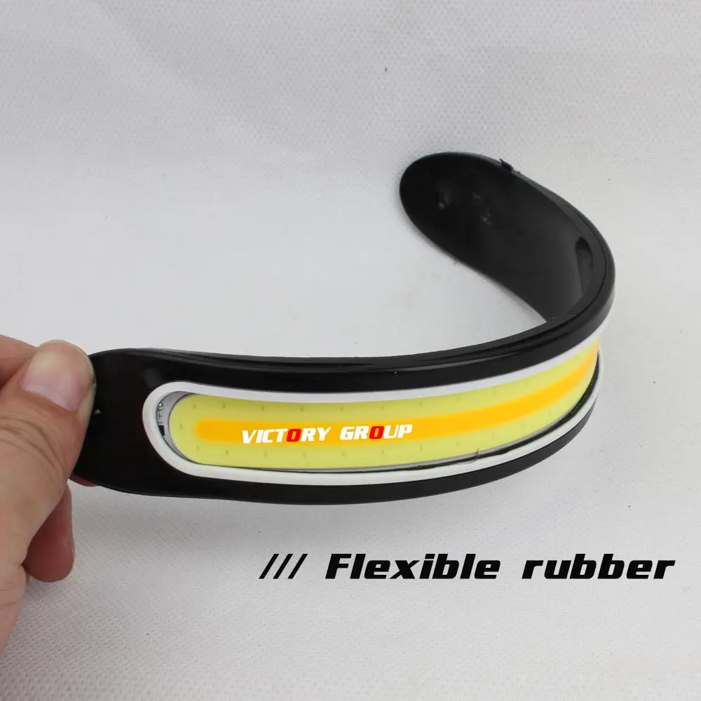 LED DRL Flexible Cars Daytime Running Light Waterproof COB White Color Day Light + Yellow ColoFog Light Turning Signal 12v 20w