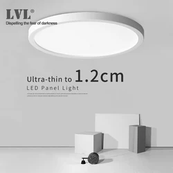 Led 패널 빛 6 와트 9 와트 13 와트 18 와트 24 와트 표면 천장 통 AC85-265V 라운드 천장 램프 실내 홈 조명