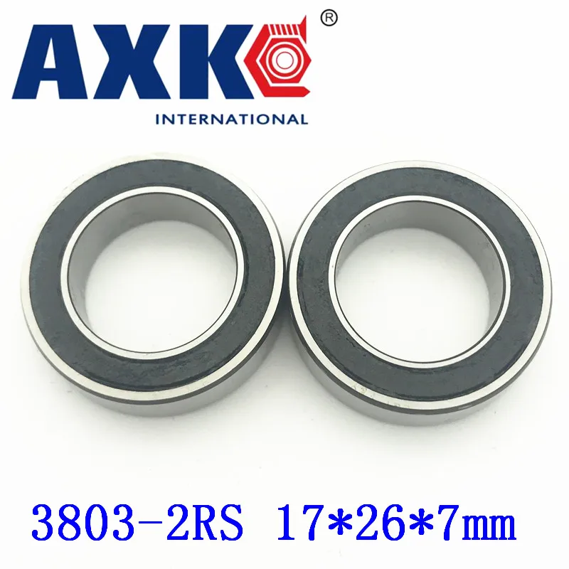 2023 Real New Arrival Steel Ball Bearing Rolamentos Axk 2pcs 3803-2rs 3803 Bicycle Suspension Pivot Point Bearing (17x26x7mm)