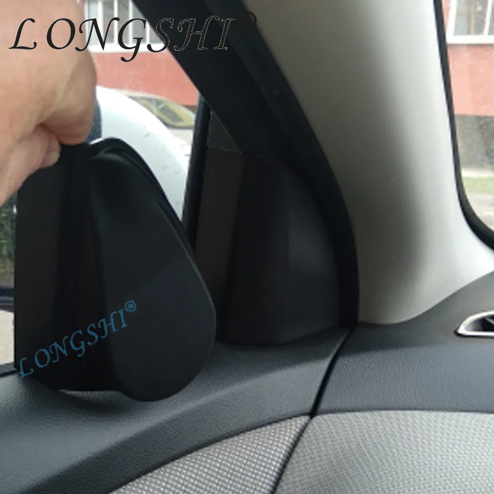 LONGSHI Car Horn Refit Stereo Installation Tweeter Refitting Boxes for 2009-2011 Chevrolet Cruze Audio Door Angle Gums 2Pcs