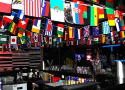 New String flag 100pcs 200pcs countries around the world all nations flag small flag Sports games hanging flags