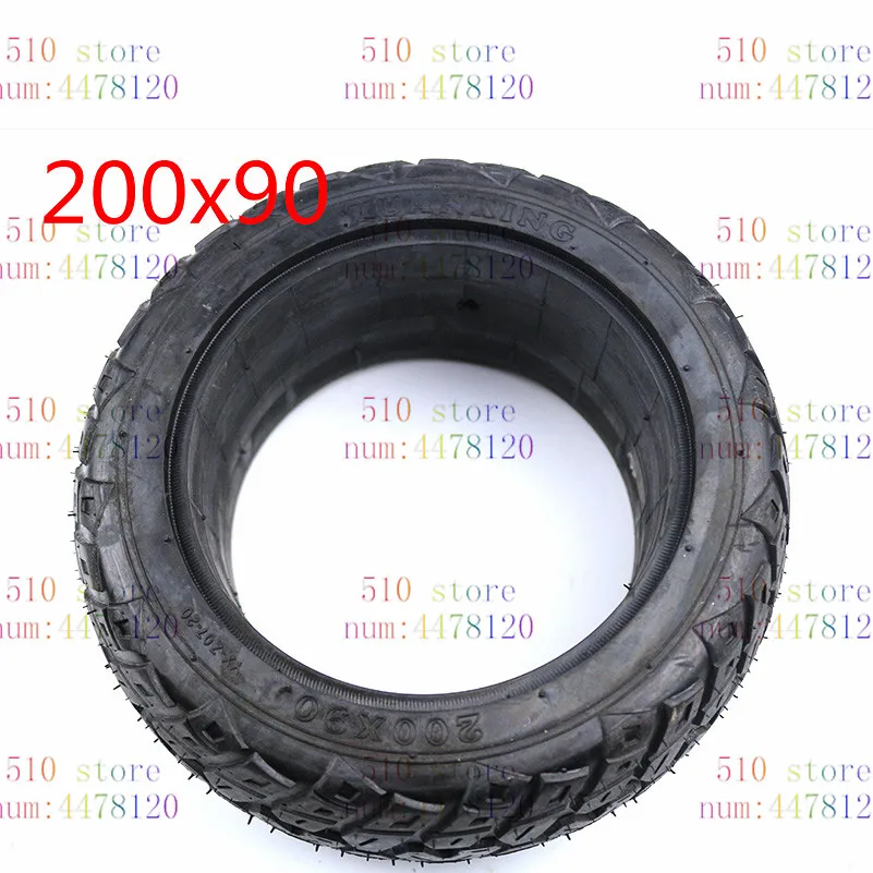 high quality 8 inch Solid tire without inner tube tyres 200x90 electric scooter torque car non inflatable solid tires