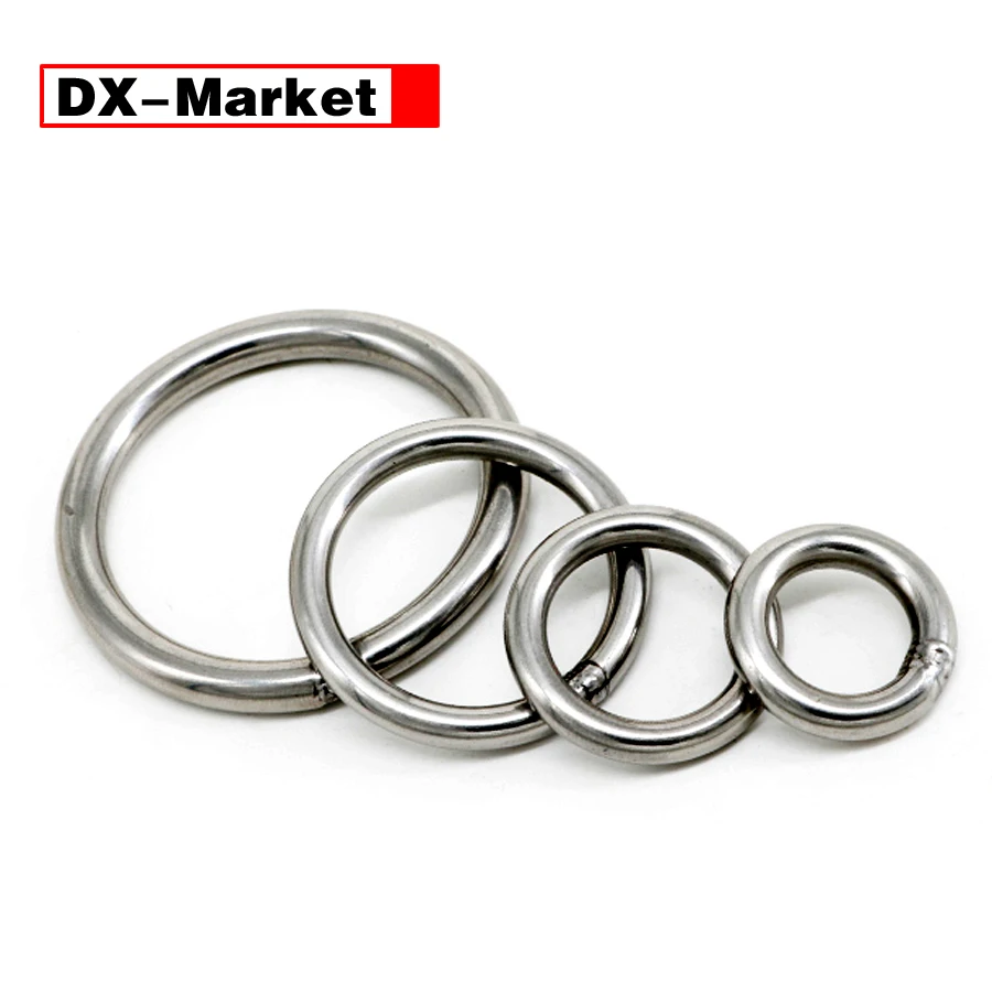 3mm-14mm Sling Ring , 304 Stainless Steel Welded Ring , J029