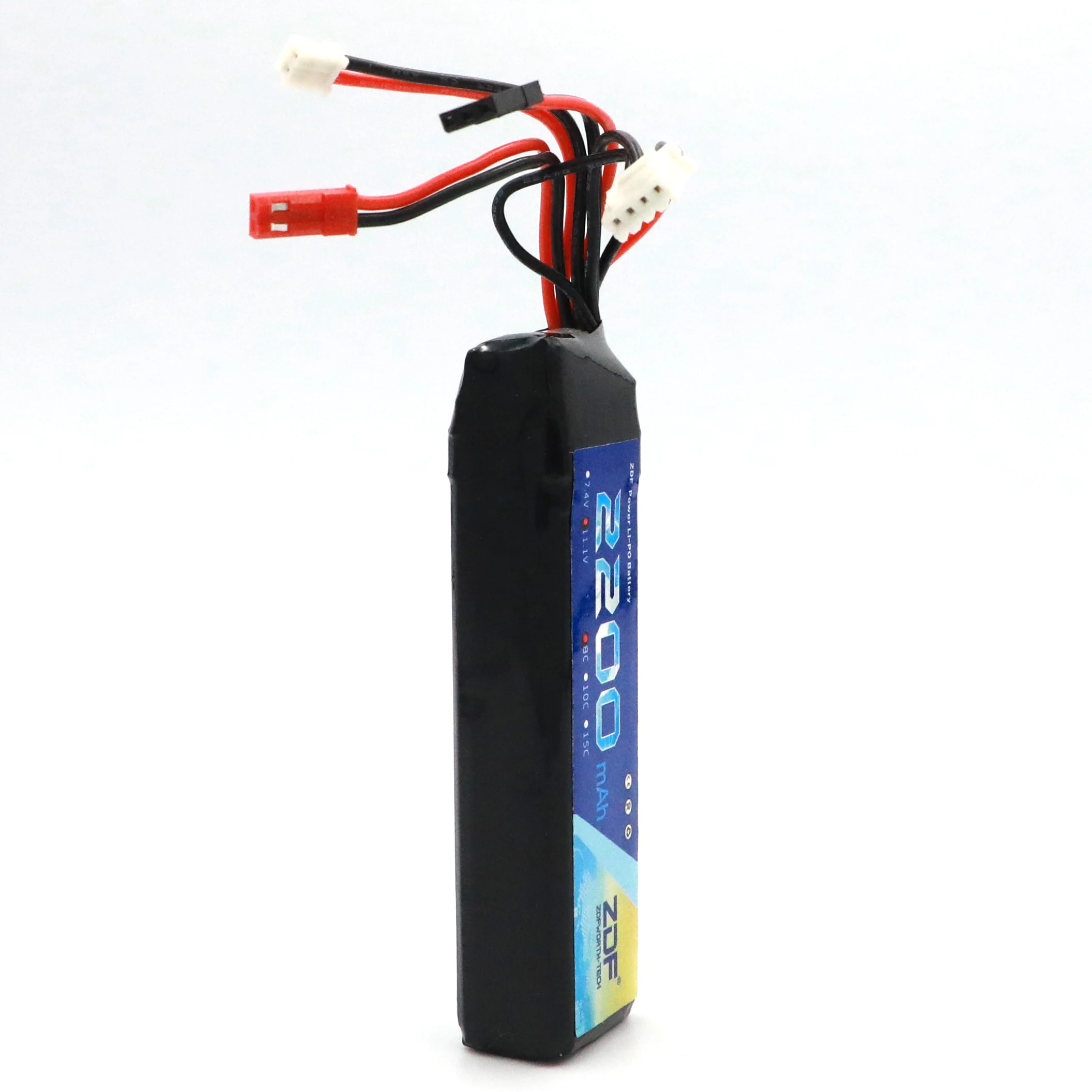 ZDF 3S Lipo Battery 11.1V 2200mAh 8C RC Parts JST SM 2Pin 4Pin AKKU Bateria For RC Transmitter Receiver Rechargeable Accessories