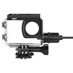 Motorcycle Waterproof Case For SJCAM SJ6 Pro Charging Housing Action Camera Accessories SJ6 Pro 1.5M Cable/Charger Case/Protect
