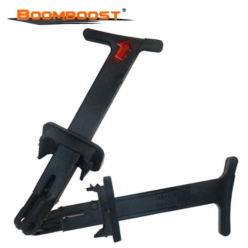 Release Fit For VW Volkswagen/Jetta/Golf MK4 Grille Latch Pull Rod Front Hood Beler 1Pc Engine Gellar Black ABS  1J5823593C