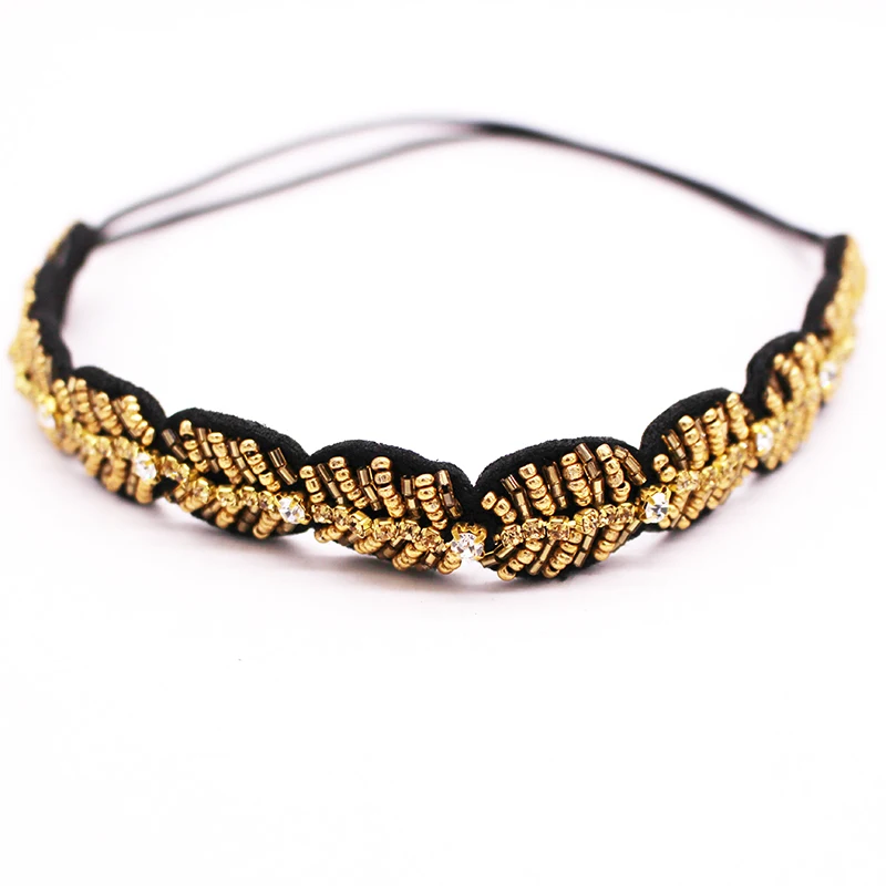 Metting Joura geometryczny pałąk Rhinestone dostosowane opaska do włosów dla kobiet i dziewcząt akcesoria do włosów biżuteria Hairband — zdjęcie 7