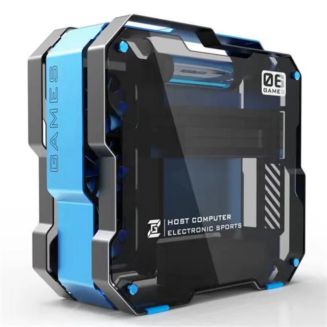 Mod Volledige Aluminium En Dubbele Gehard Glas Water Cooling Case I7 7700K 8G/16Gb 1T gx 1080 Atx Diy Gaming Computer Desktop Pc