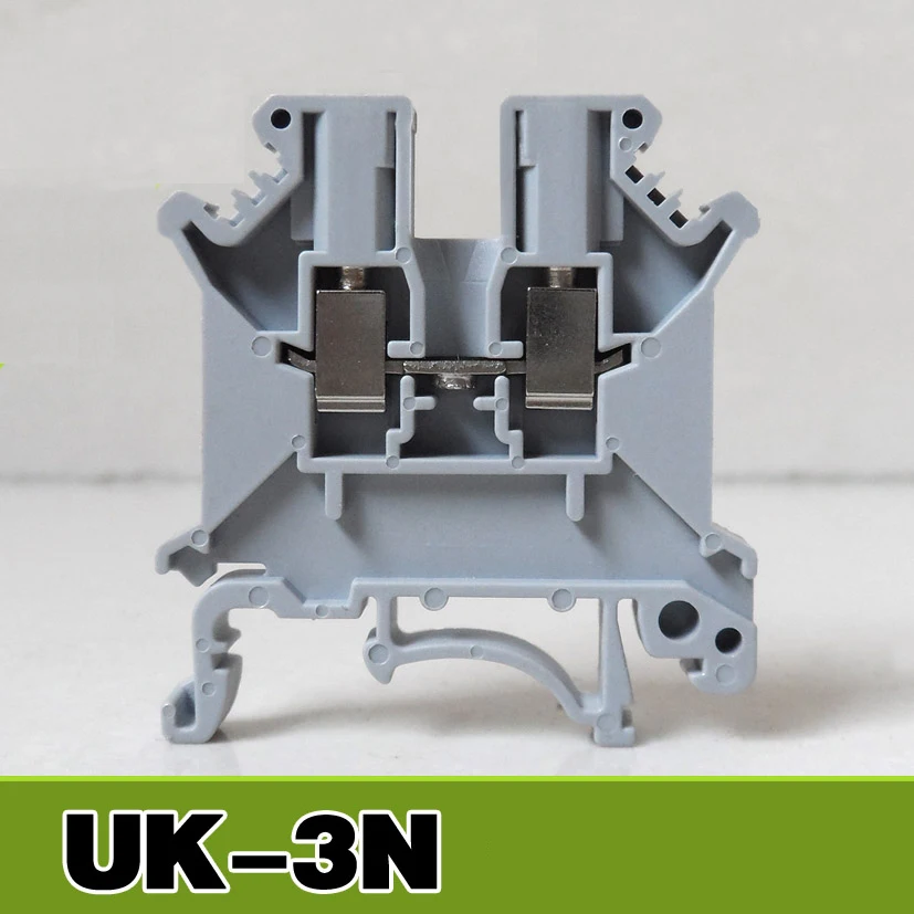 UK3N UK Series DIN Rail Screw Clamp Terminal Blocks