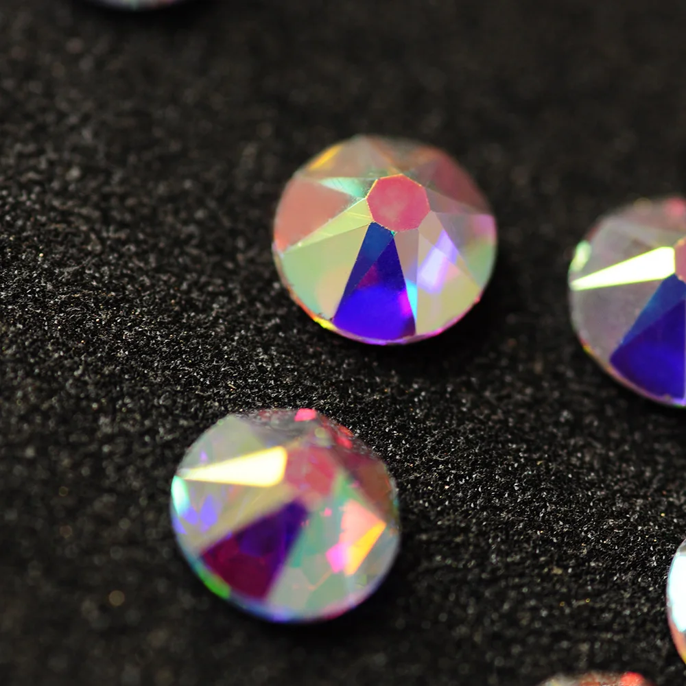 CTPA3bI 2088 8 Big 8 Small Hot Fix Crystal Best Rhinestones Glass Hotfix Strass Rhinestone Colors DIY Dresses Garment Decoration