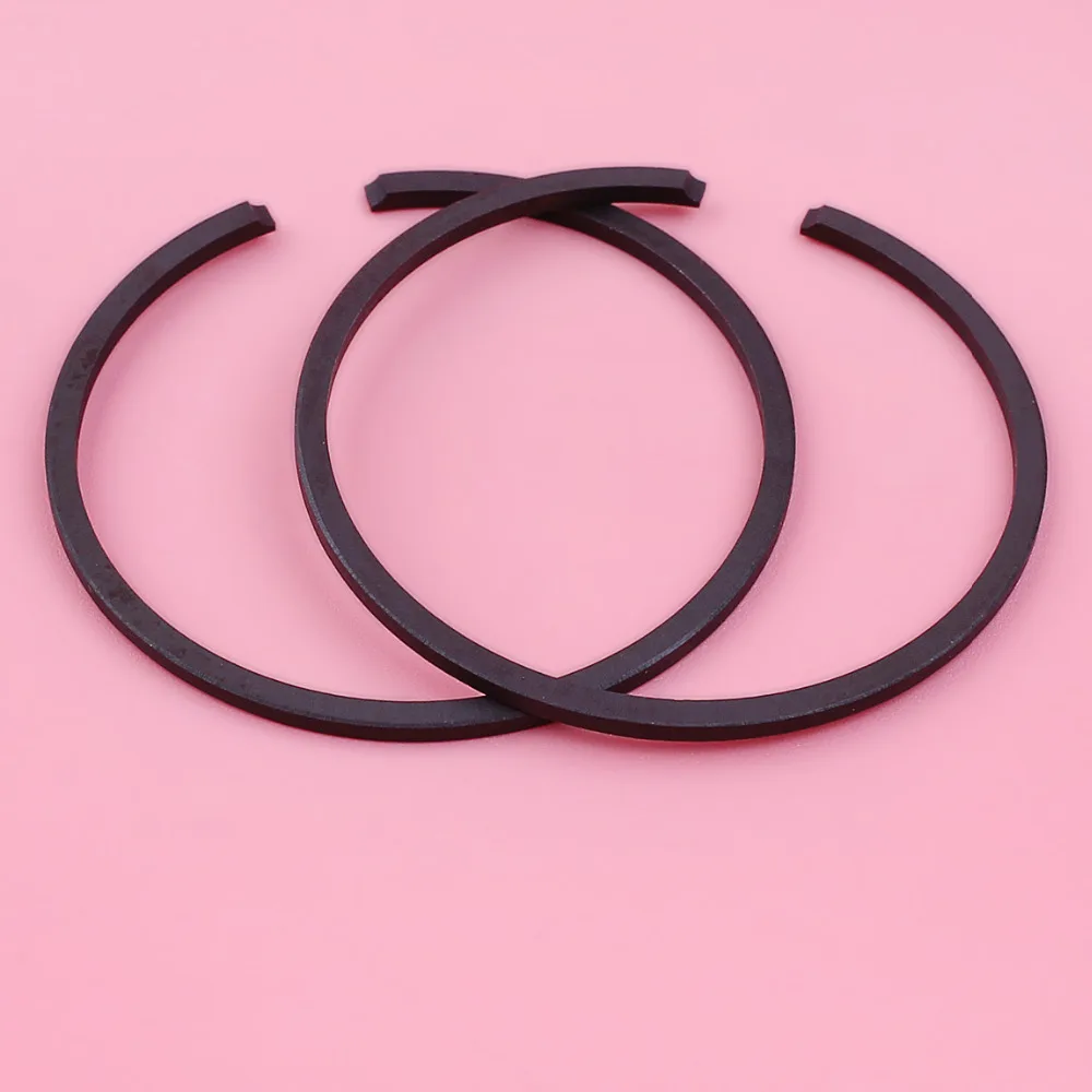 2pcs/lot 40mm x 1.5mm Piston Rings Set For Robin NB411 Mitsubishi TL43 Kawasaki TD40 Zenoah G45L G4K Engine Part Cutter Grass