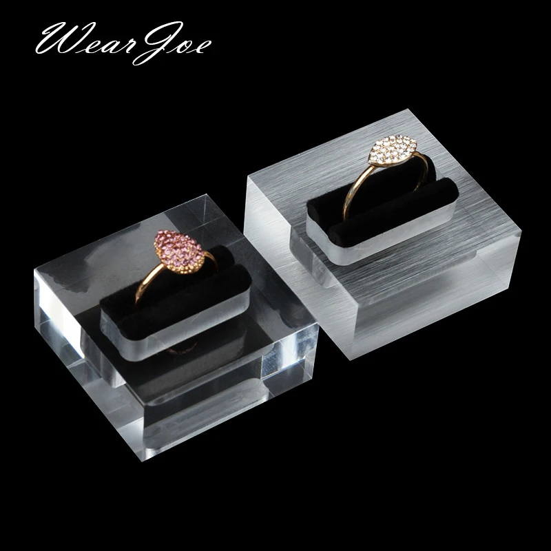 高品質のリングホルダー,頑丈なアクリルディスプレイ,頑丈なケース,ジュエリー,プレゼンテーション,カウンタートップ,ウィンドウオーガナイザー
