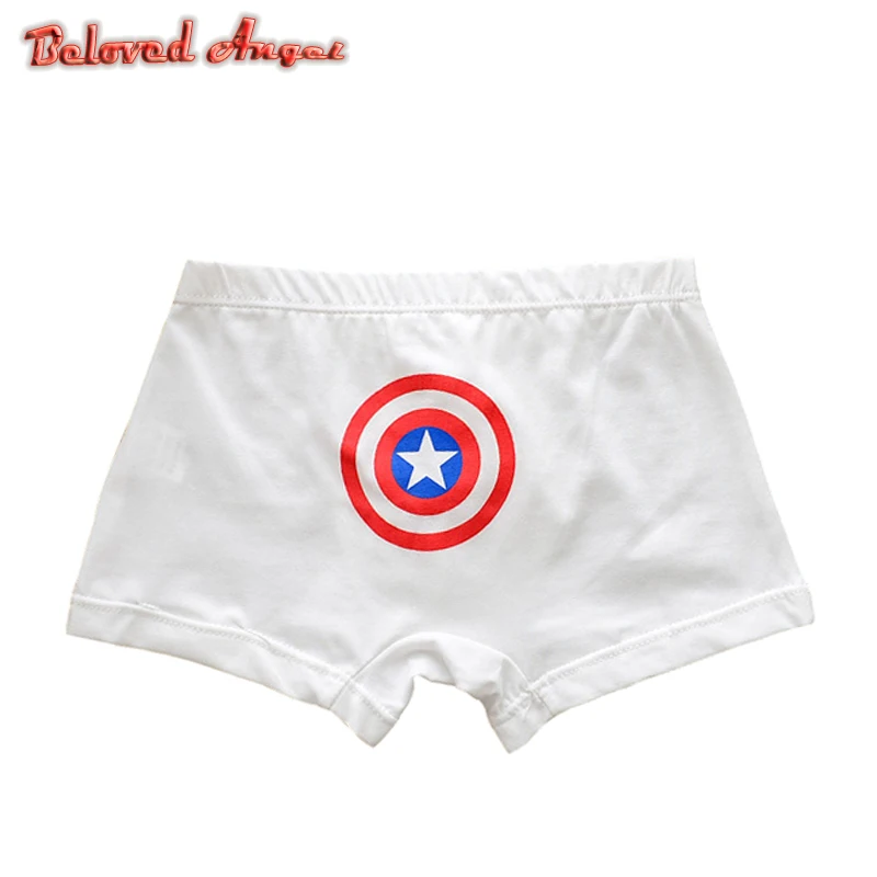 5Pcs/lot Boys Soft Cartoon Boxers Teenager Underwear Kids Underpants Children Comfortable Ventilate Boxer Shorts Mixed Color