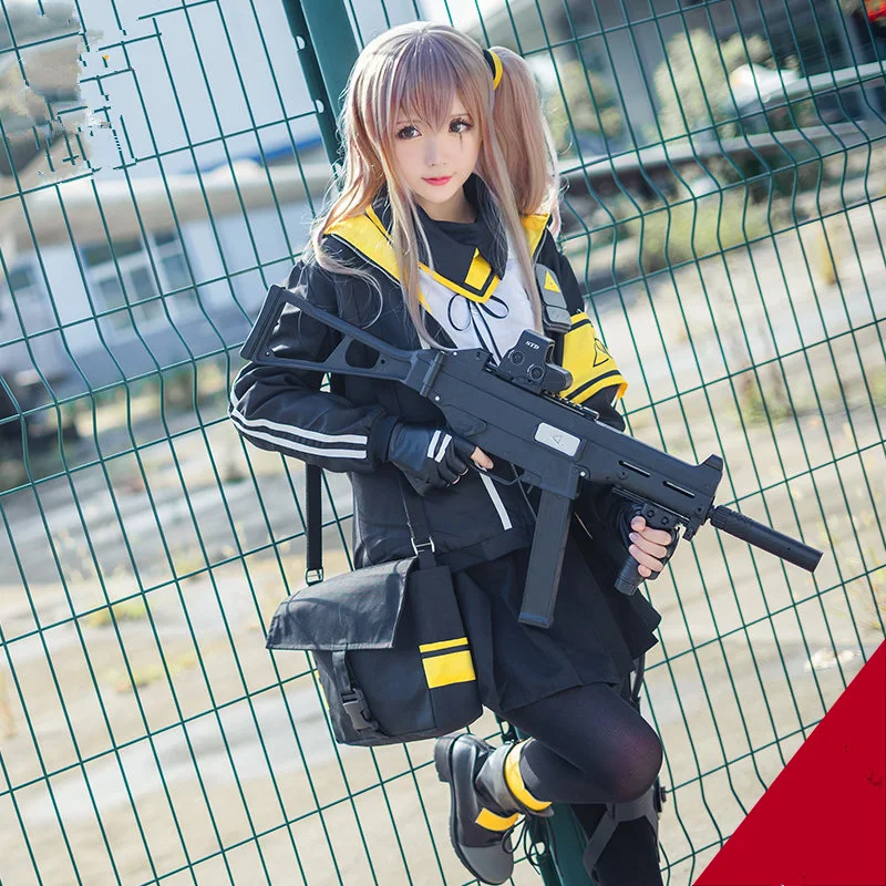 Scluucosplay Game Ump45 Ump9 Cosplay Kostuum Battle Unifrom Volledige Set Voor Kerst