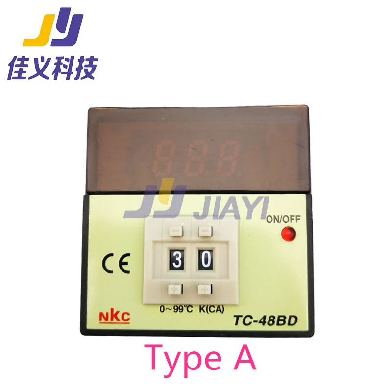 1Pcs 2/3 Way 250V 5A NKC Temperature Controller MAX TC-48BD for Epson/Mutoh/Roland/Mimaki Inkjet Printer;Hot Sales&Good Price